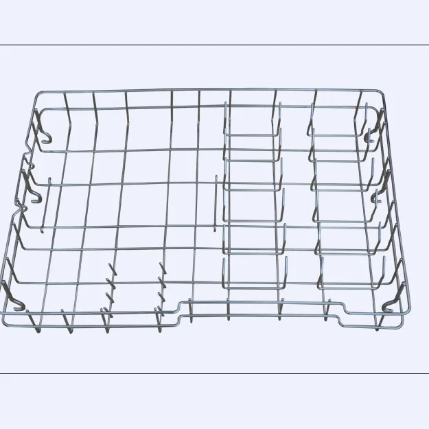 Kitchen Metal Wire Stainless Steel Dishwasher Rack Basket
