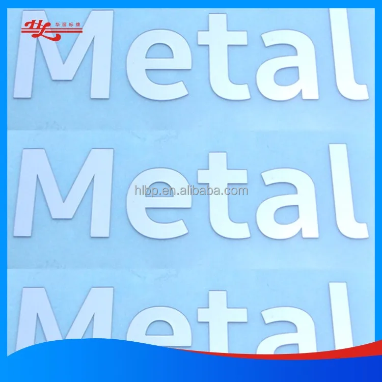 Factory Price PET Brand Logo Custom Plastic Sticker Decal With Self Adhesive