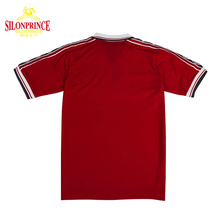 
China factory manufacturer Custom red Soccer Wear thai quality soccer jersey 