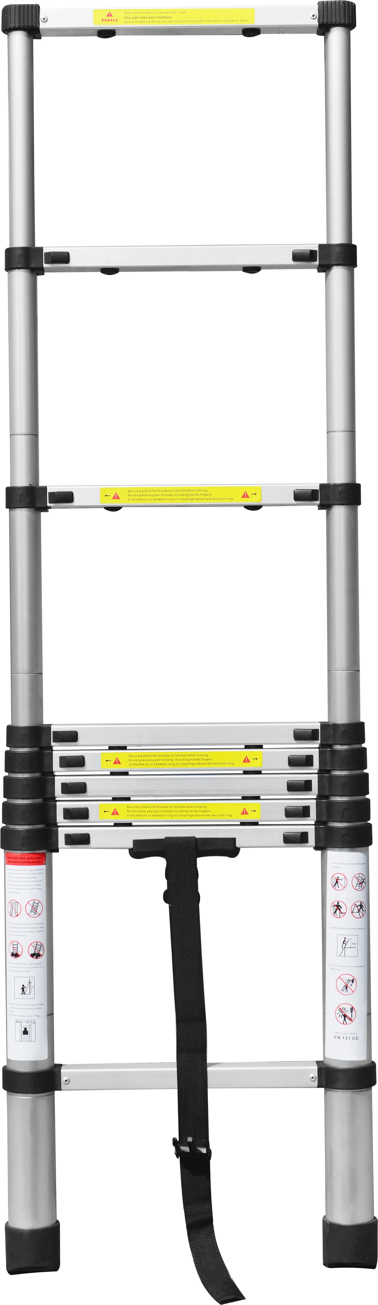 Wholesale Prices Portable Easy Storage Telescopic Aluminium Step Ladder