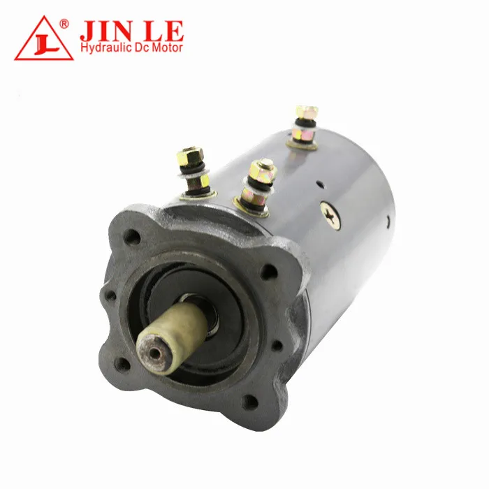 12V Brush 1.4KW Electric DC Winch Motor With Double Ball Bearing