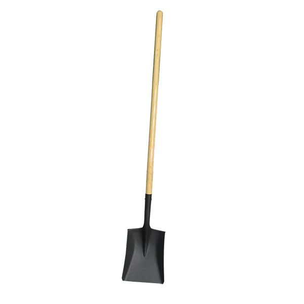 South America farming tools round point D-grip shovel