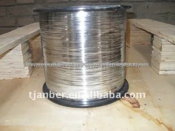 0.22mm гальванизированный плоская проволока для вязания оцинкованной сетки рулон