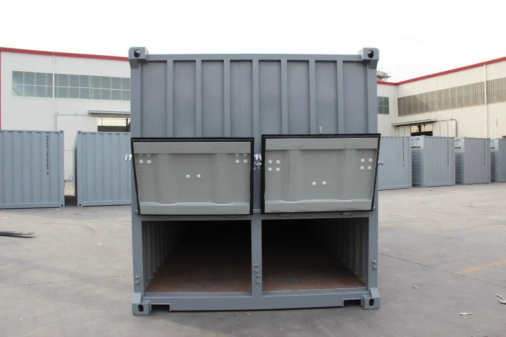 cheap 20ft half height bulk shipping container for sale