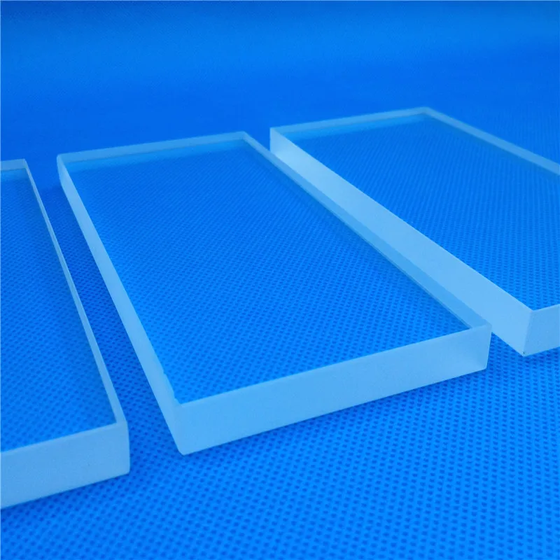 Heat Resistant Transparent Glass Plates