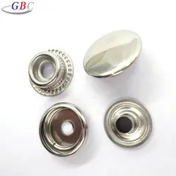 Low price metal no sew press snap stud button