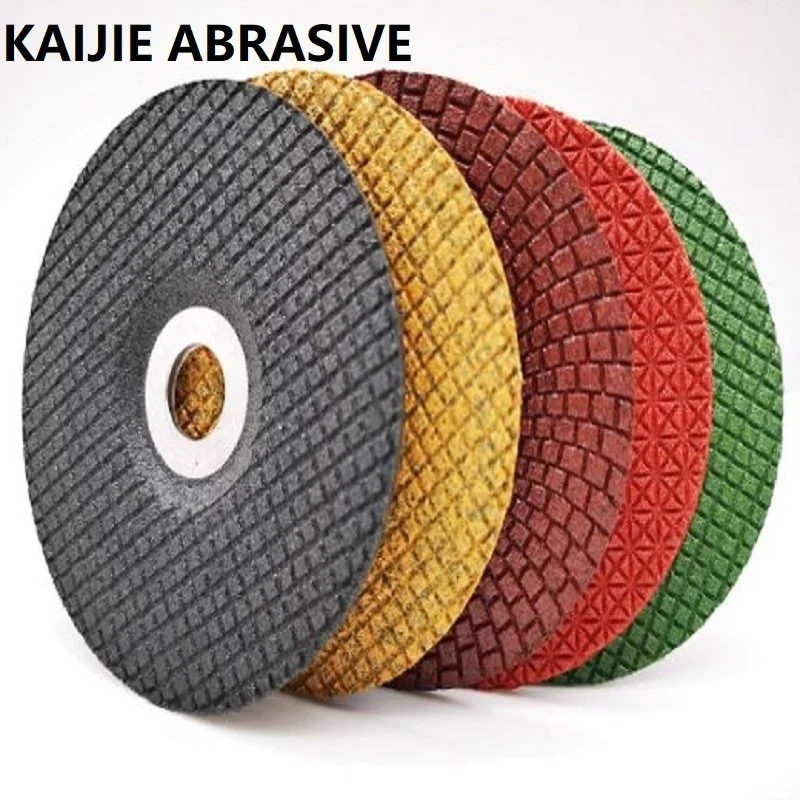 102mm Manufacturer Supply top grade WA AC A  Abrasives GC Flexible Grinding Wheels