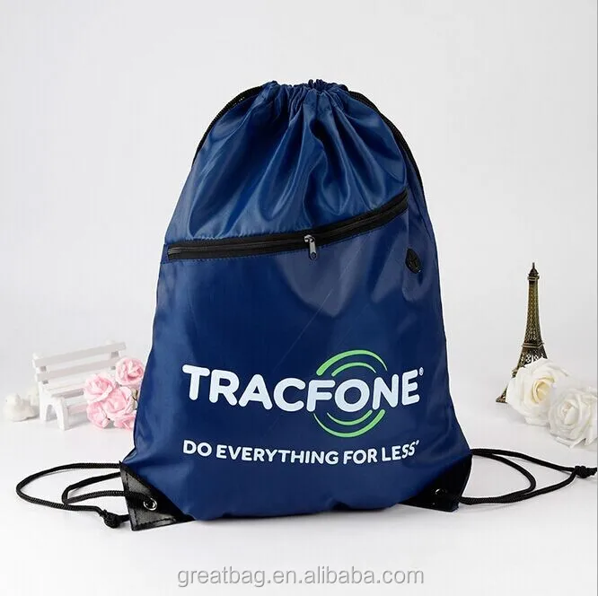 Custom College Swimming Drawstring Bag Backpack