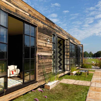 Moderna casa prefabricada de