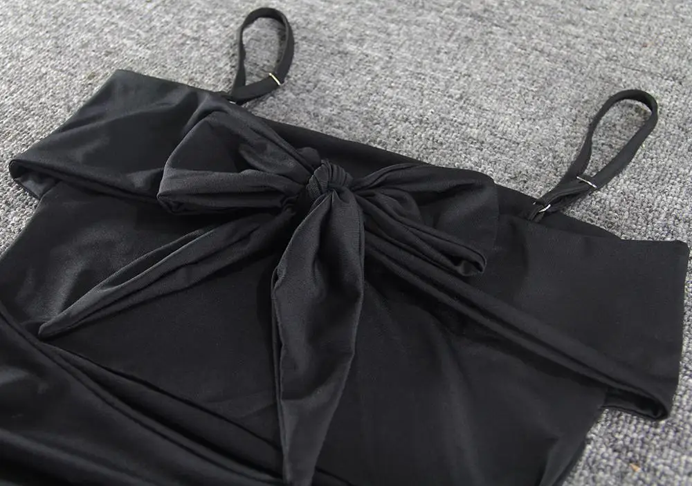 Women Summer Slim Sexy Tube Pencil Club Night Hip Backless Spaghetti Strap Ruched Bodycon Cut Out Dress