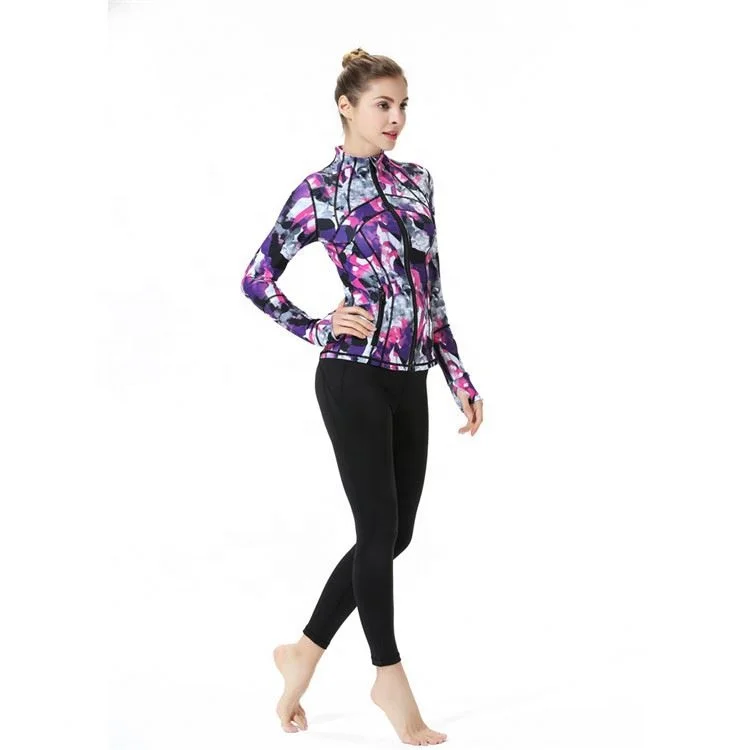 Custom Outdoor Athletic Works Yoga Sport Jacket For Women