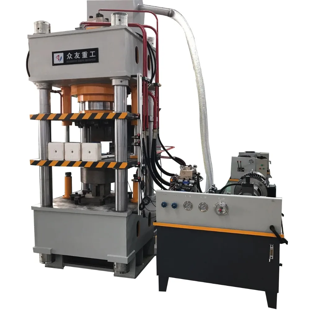 animal licking salt block making hydraulic press