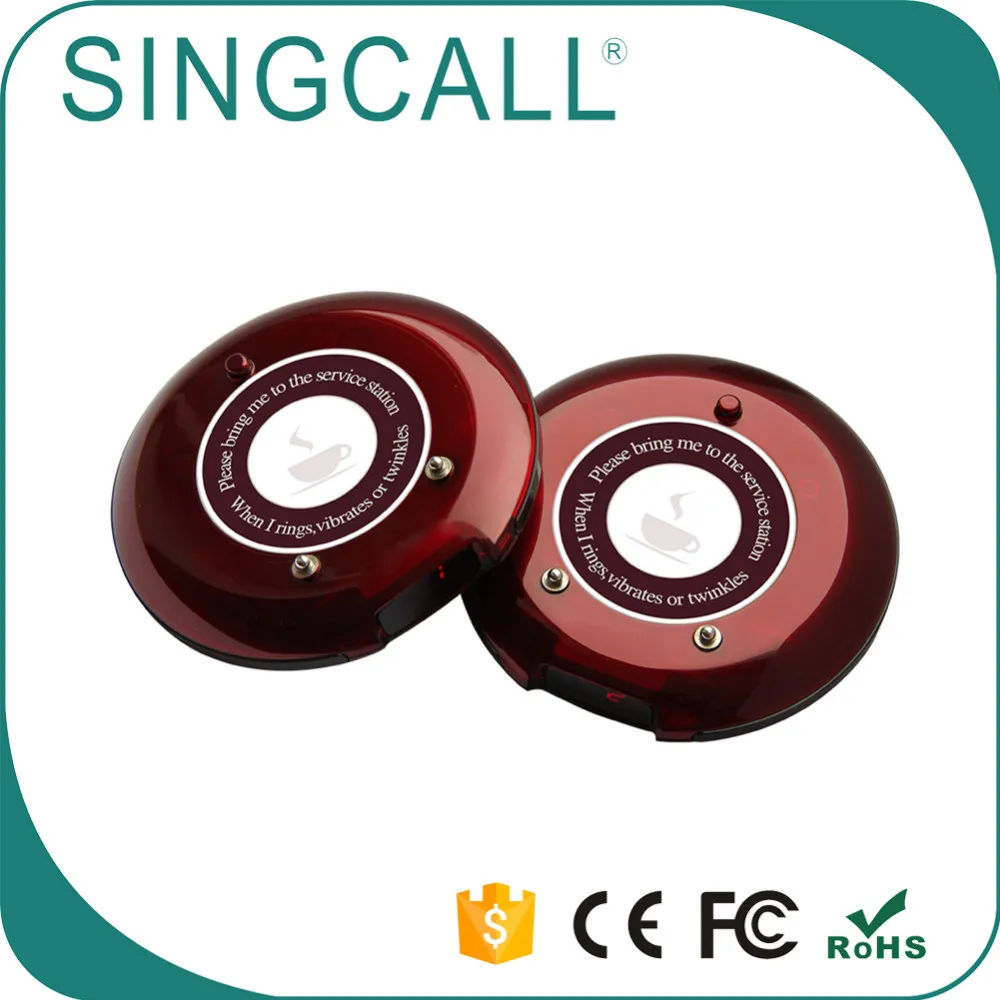  Система очереди для ресторанов SINGCALL беспроводная пейджерная система