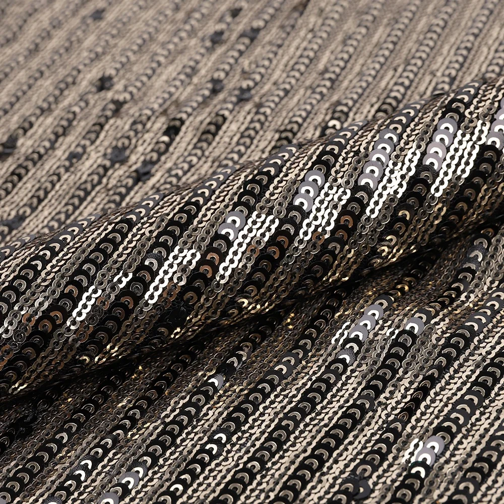 Роскошная дизайнерская индийская медная ткань с блестками