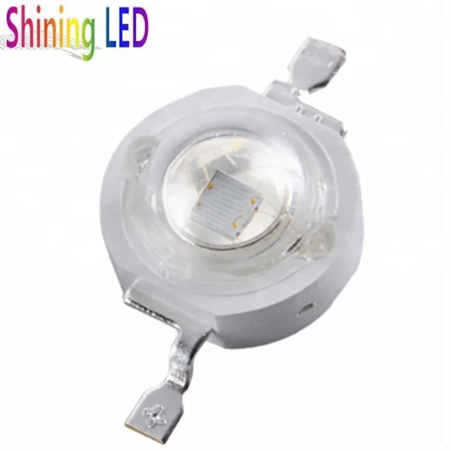 Good Performance Diodes for Plant Growing Lighting Project 3.0v-3.6V Ultraviolet 1Watt 3Watt 415nm-420nm UV LED Chip