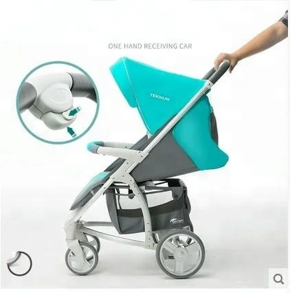 2 in 1 baby stroller of inflatable 4 wheels and good quality baby carriage baby doll stroller