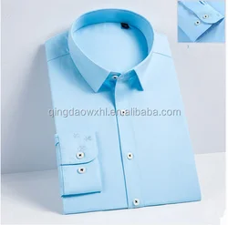 Factory  premium shirts for men  of semi cut away collar