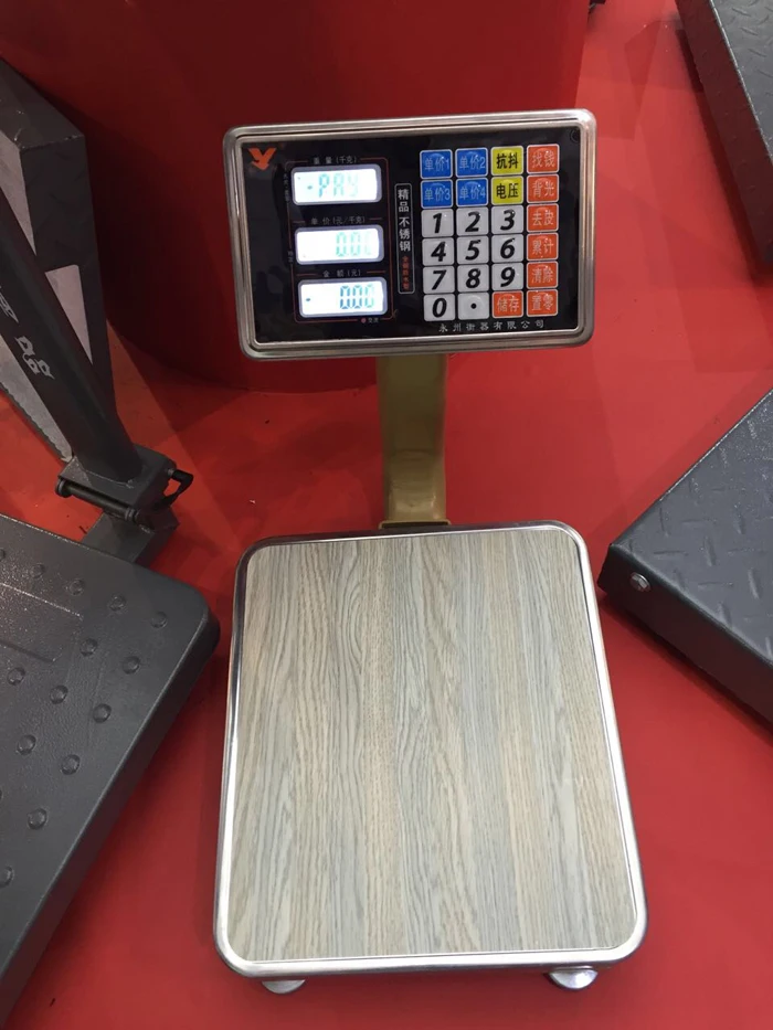 digital weighing balance scales price computing platform scale 60kg