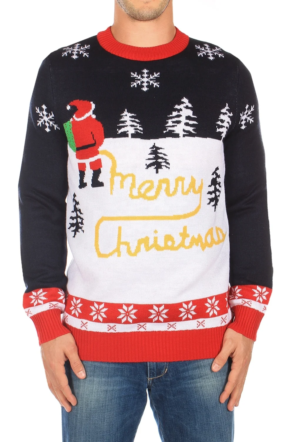 High Quality New Arrival Latest Design Unisex LED light Christmas Sweater