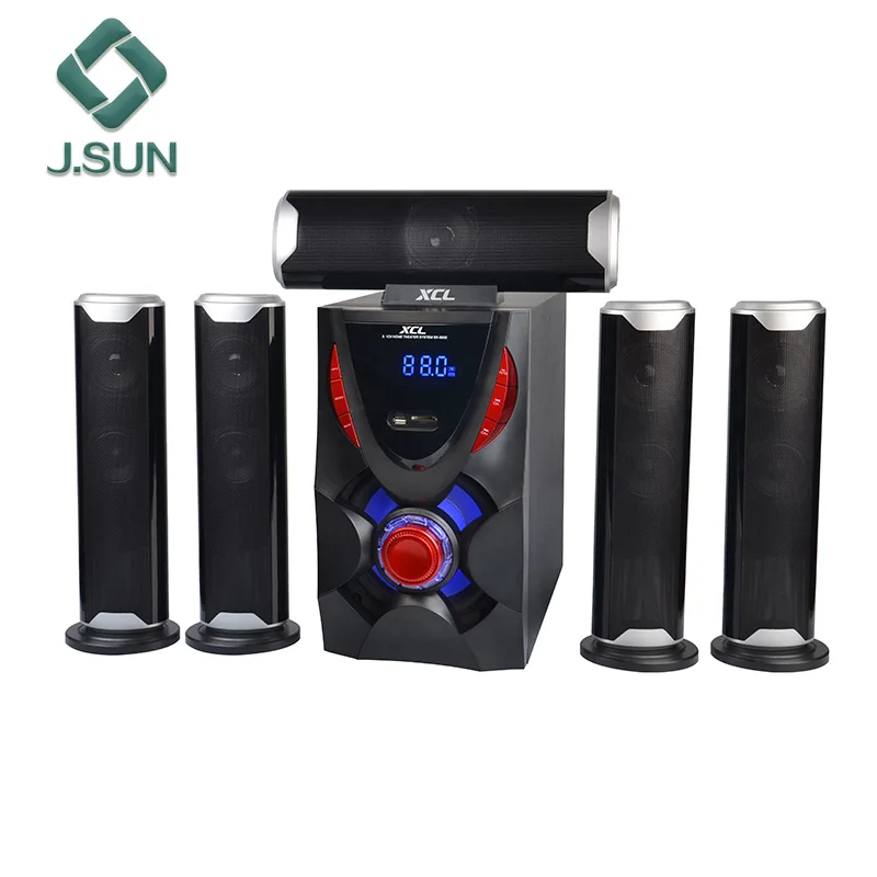 5.1 7.1 ch multimedia home theater speaker systems wireless sound box with usb fm radio