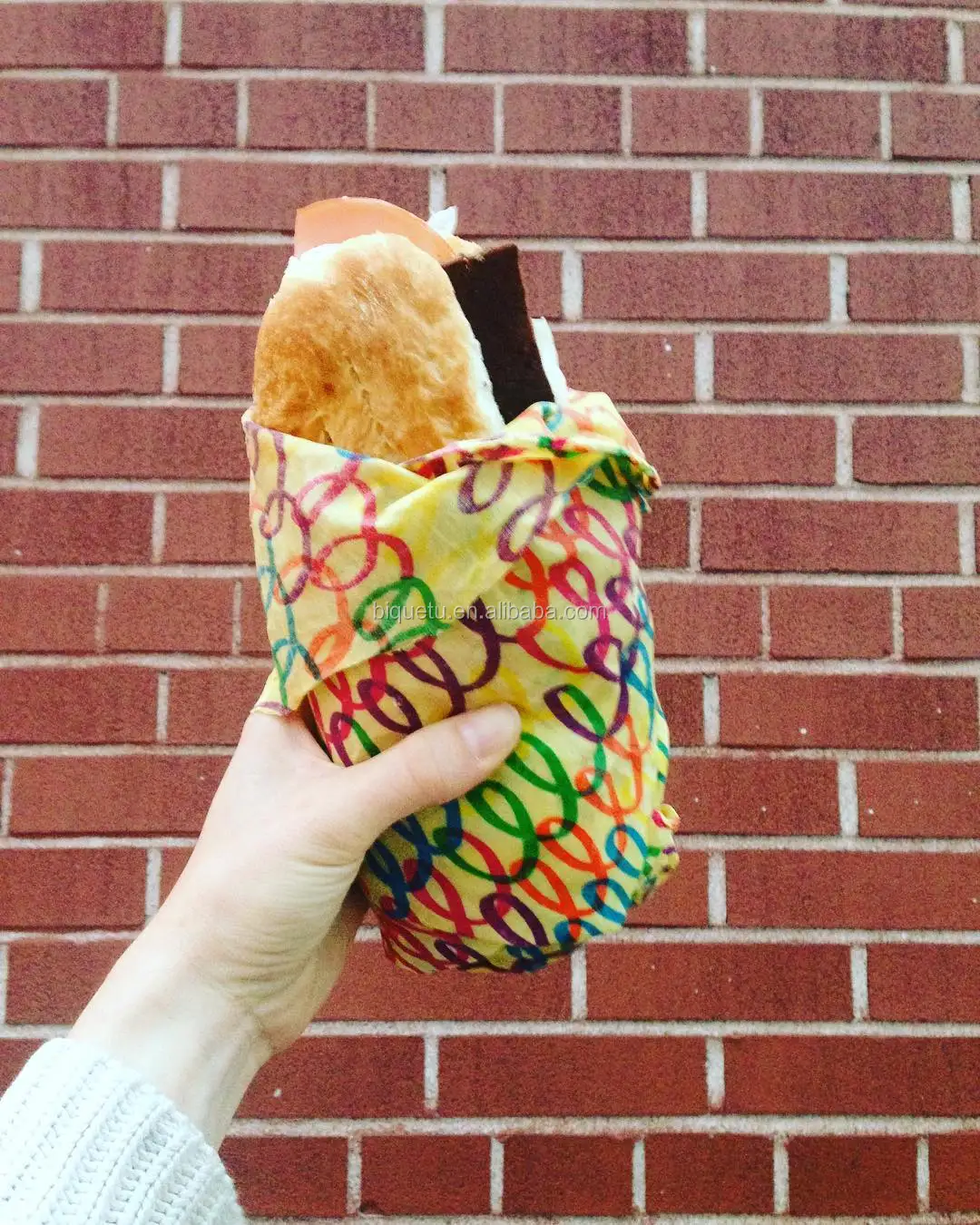 Новый продукт 2018 Экологически чистая многоразовая упаковка для хранения продуктов из пчелиного воска