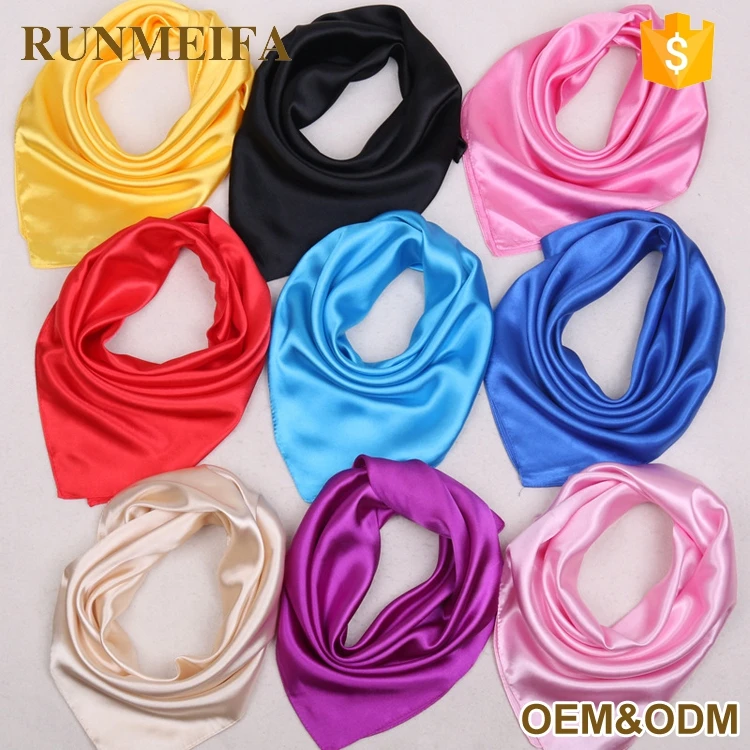 60*60 см оптом Китай чистый квадрат 100 Шелковый шарф