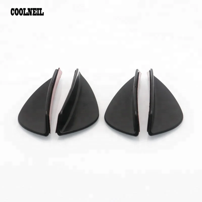 Car Accessories Universal  Front  Bumper Lip Splitter Fins   Body Spoiler Kit