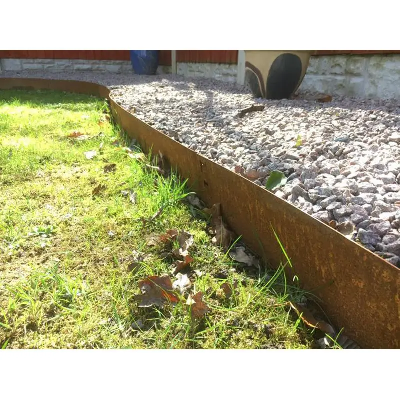 Corten Steel Garden Lawn Edging/Metal Border Edging