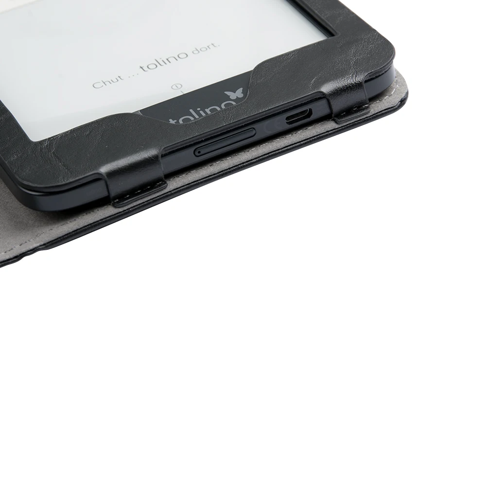 Flip Leather Case for tolino shine 3 2018 eReader Sleeping Protective Sleeve Cover