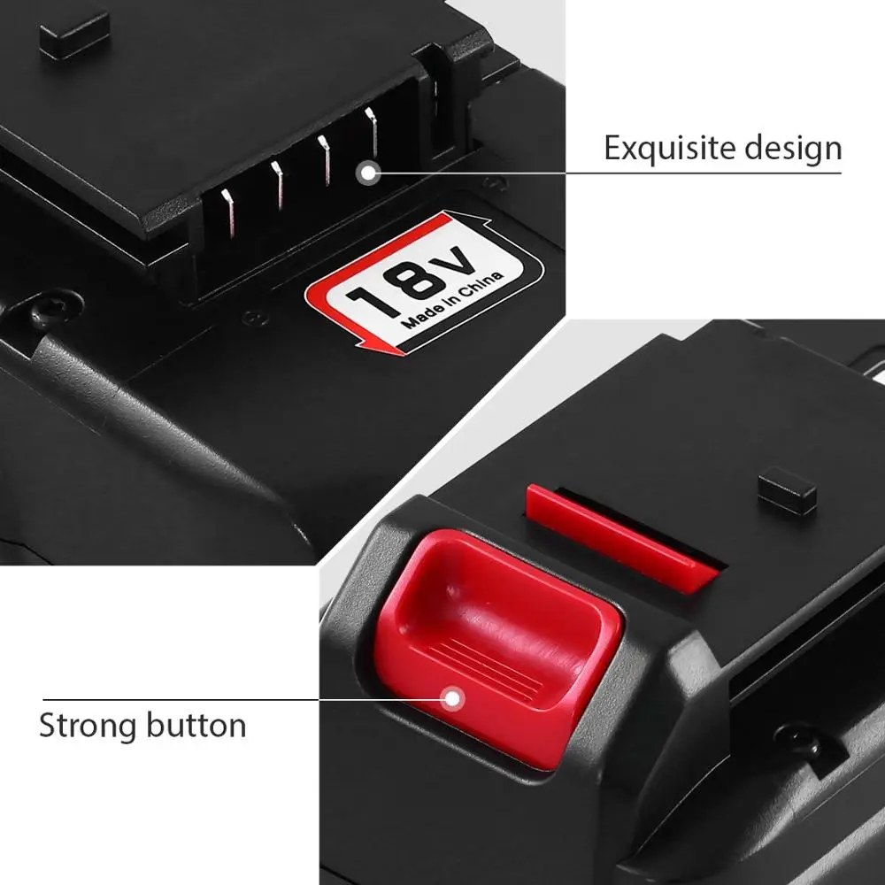 
18V 3Ah NiCd Battery Pack Replacement Deep Cycle for Porter Cable PC18B Cordless Power Tools Batteries 