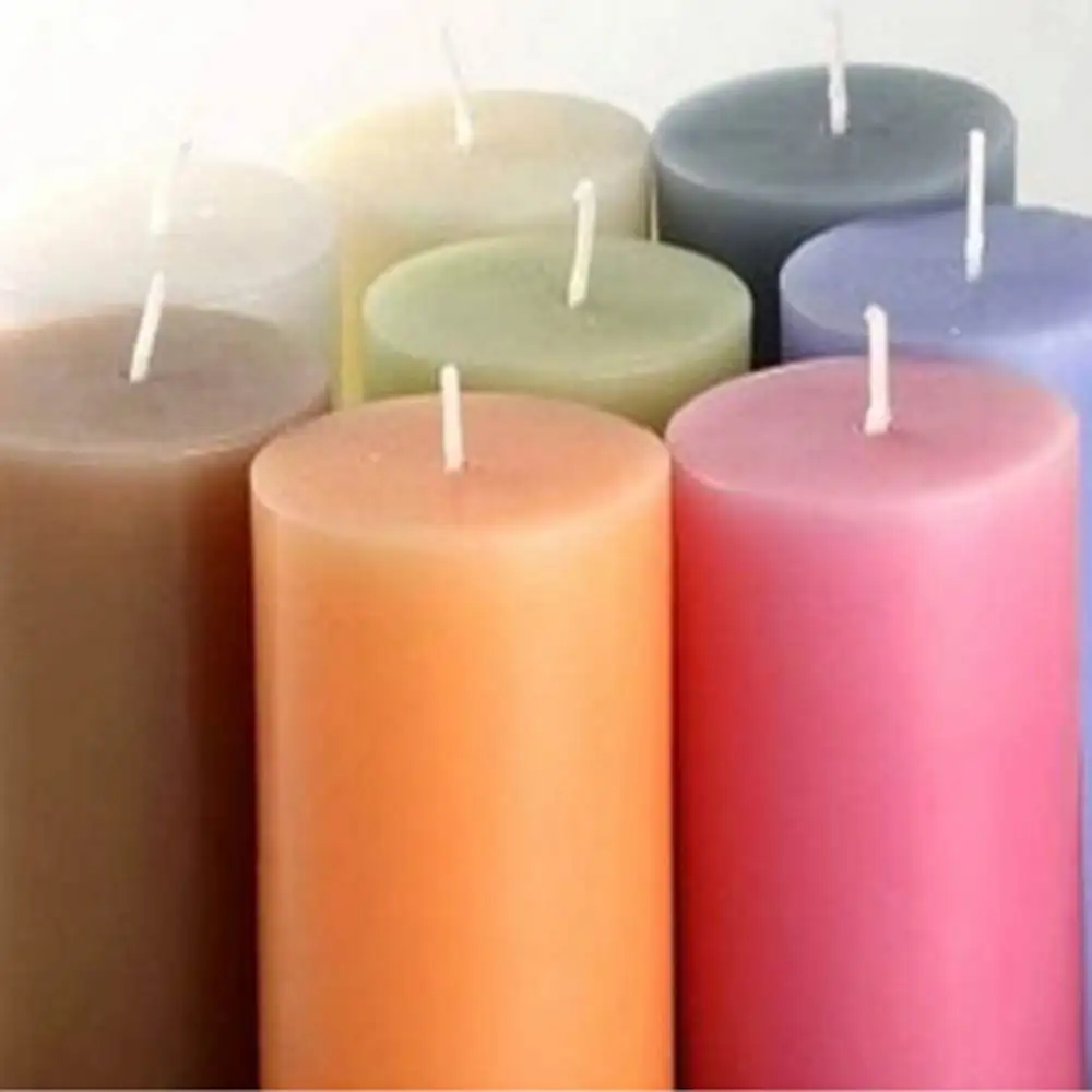 Competitive price ivory church pillar candle