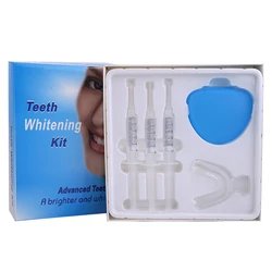 New fashion top selling teeth whitening kit home teeth whitening with led light