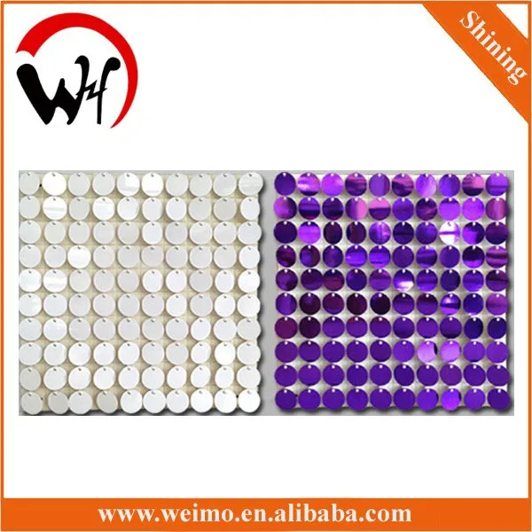
PVC Shiny Backdrop Wedding Birthday Mall Decoration Sequin Shimmer Panel Wall 