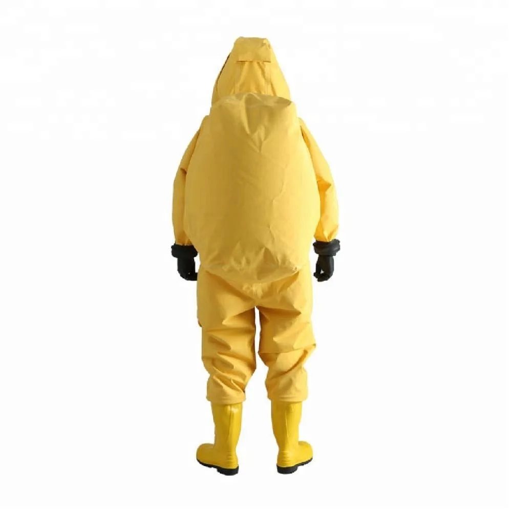 Omniseal Type chemical neoprene suit for fireman