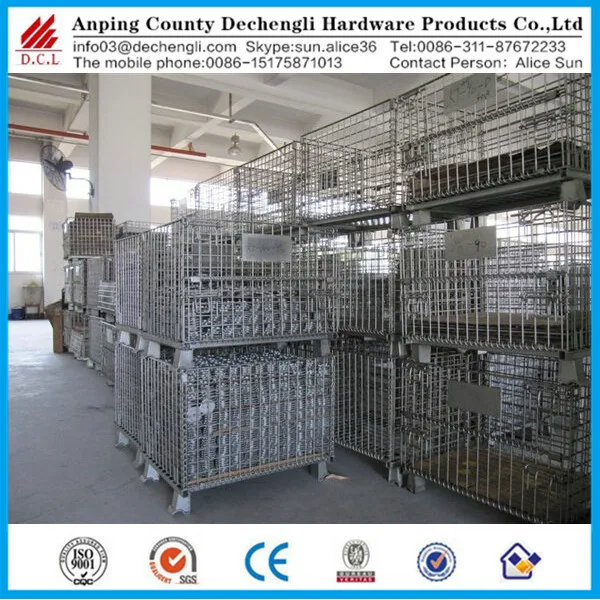 Anping facotry metal storage cage for sale