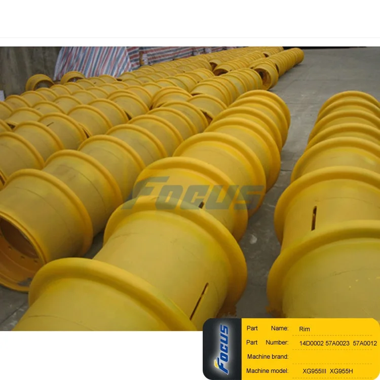 XGMA Wheel Loader Spare Parts XG955III XG955H Rim 14D0002 /57A0023/57A0012