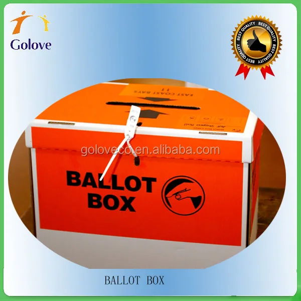 cardboard ballot box for New zealand 2017 general elections
