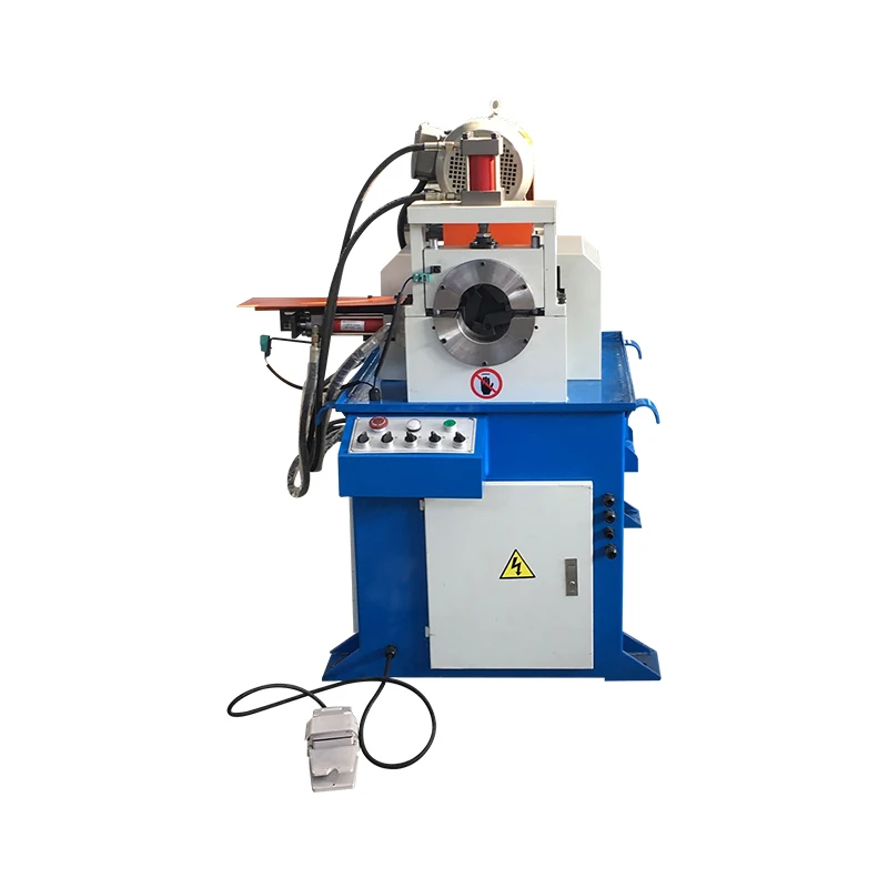 Single head round bar beveling machine/metal pipe and bar chamfering machine/pipe beveling equipment