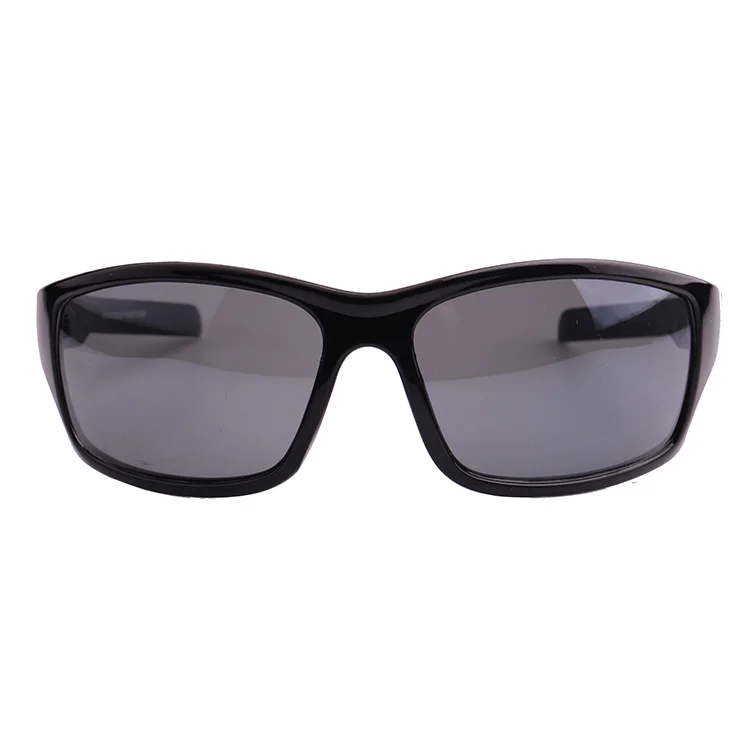 Wholesale high quality mens black sunglasses sport UV400 polarized sunglasses