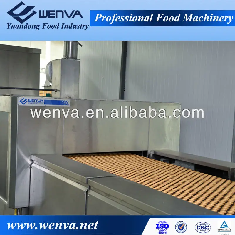
Hybrid Gas Tunnel Baking Oven For Biscuit Factory 
