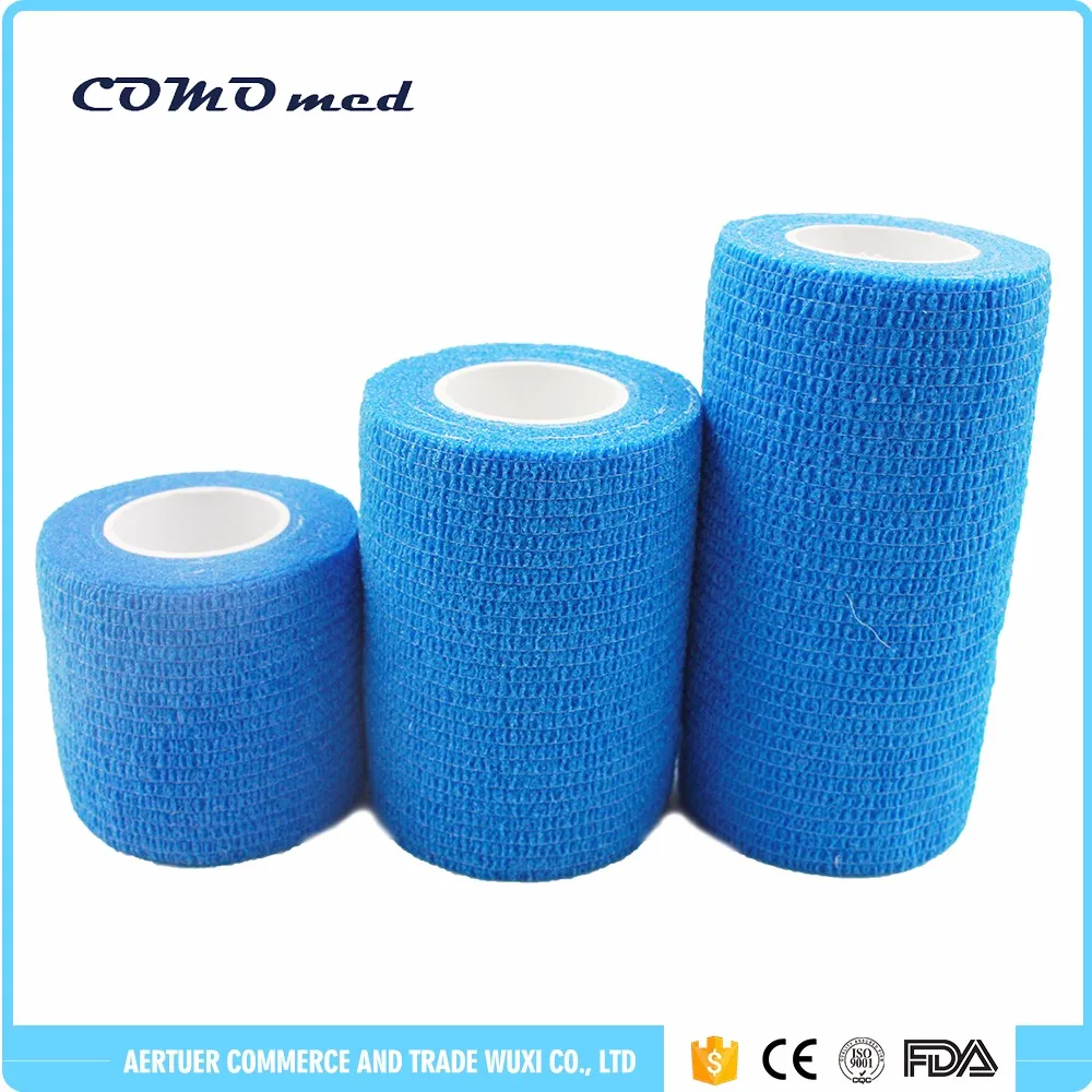 hook and loop self adhesive tape Non-woven Cohesive Bandage