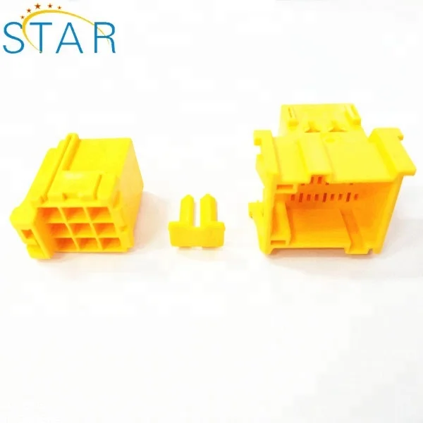 Tyco 9 штифтов Авто Пластиковый корпус разъема 967626-1 жгут проводов кабеля разъем 1-967626-1