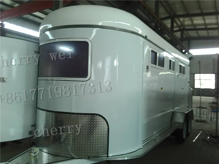 
High Quality Hot Sale 2 Horse Trailer Miniature Horse Trailer 