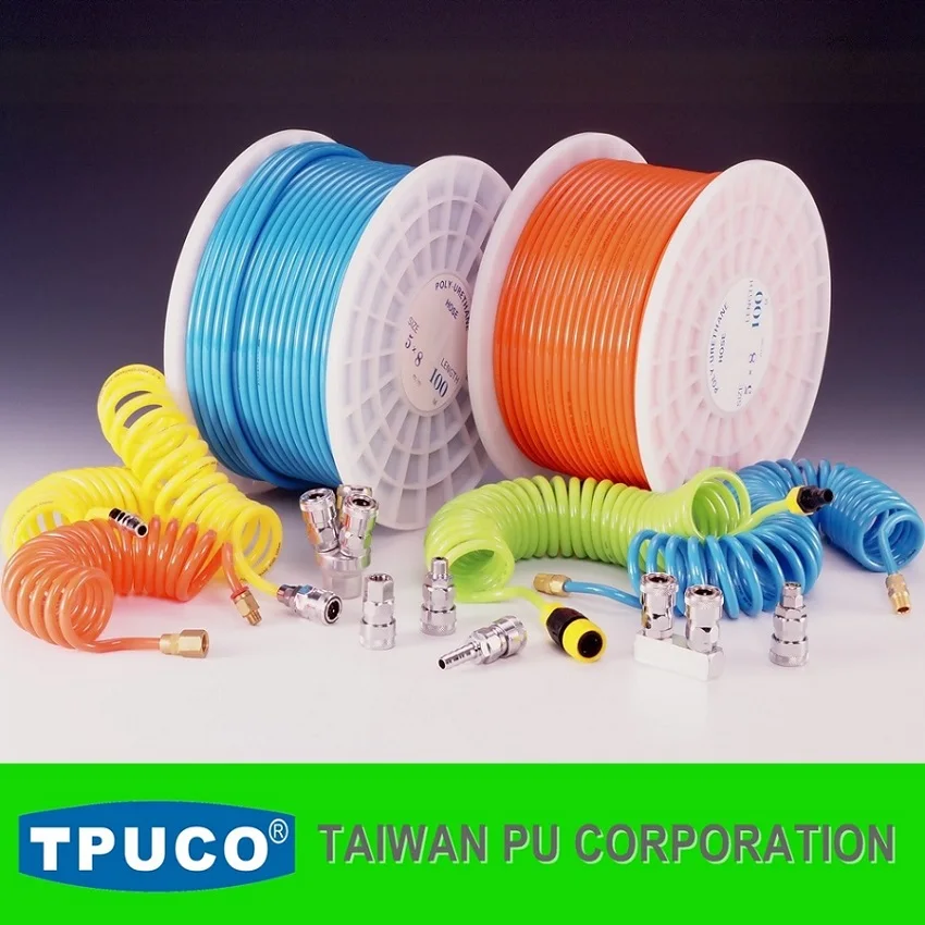 100M полиуретан пневмопочты широко используются во многих приложениях для полиуретановых труб / термопластичный полиуретан шланг