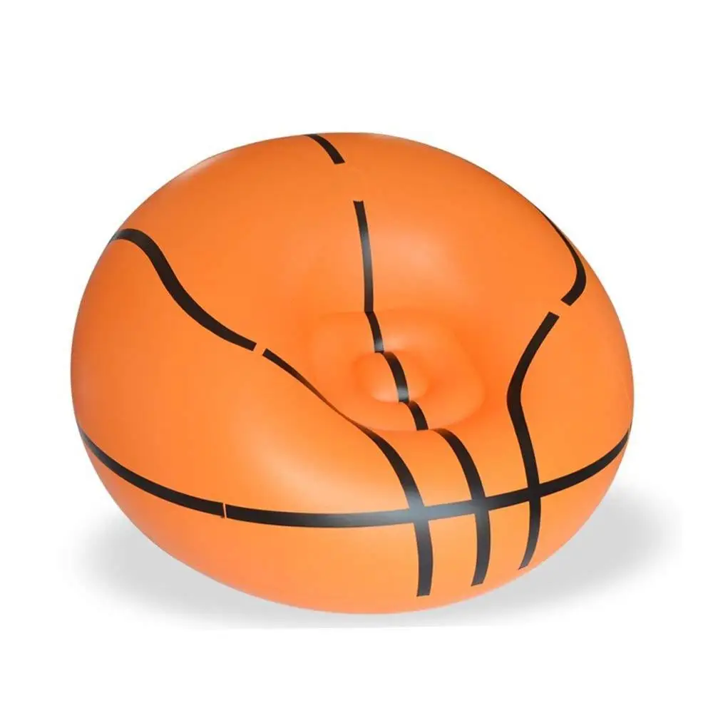 Wholesale Large Cool Basketball Design Inflatable Sofa Bean Bag Chair For Adults Teenagers