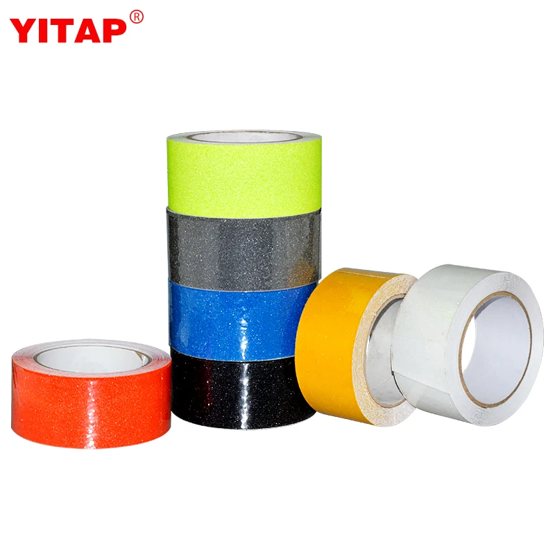 Waterproof Black High Rubber Adhesive Backed Grip Anti Slip Tape Black