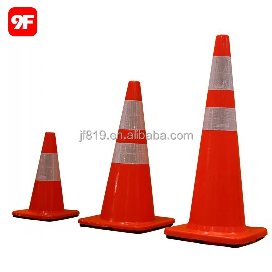 Flowing base mini traffic cone safety cones