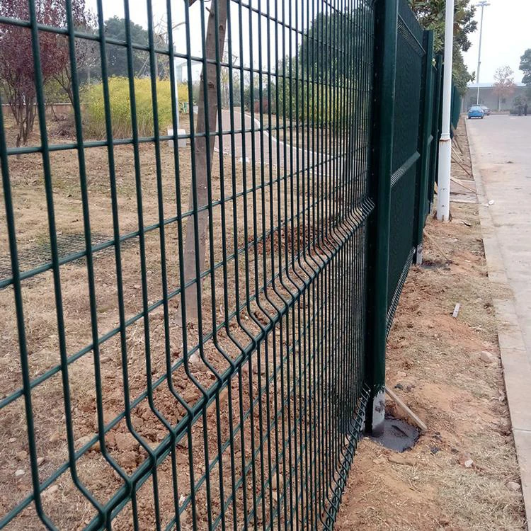 Cheap Powder Coated Security Customizable Safety Welded Wire Mesh Fence