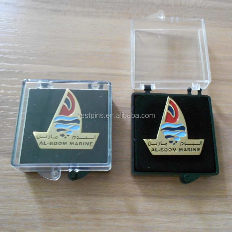 Морской Магнитный значок в форме кораблей Кувейта с акриловой подарочной коробкой