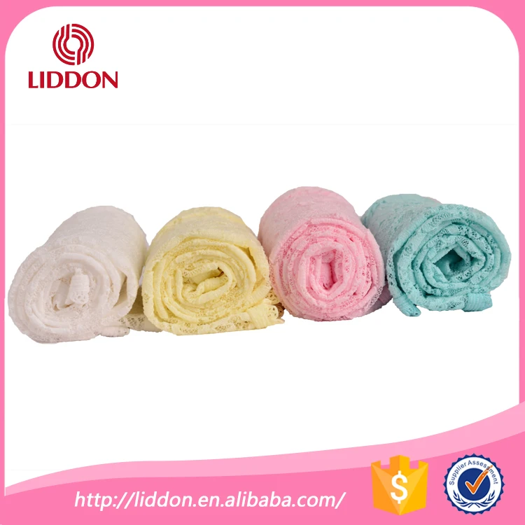 Hot sale knit candy color baby girls nylon lace tights